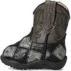 Black/Grey Faux Ostrich Patchwork Vamp