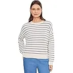Stripe Almond Heather/Faded Denim