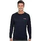 Collegiate Navy/Sunset Red Logo