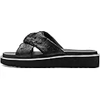 Black Metallic Italian Kid Suede