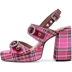 Pink Plaid Multi