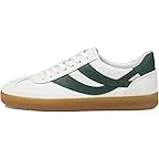 Chalk White/Pine Green Leather