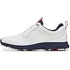 White/Navy Waterproof Full Grain
