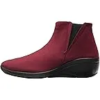 Burgundy Faux Suede