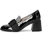 Black Patent/White Boucle Multi