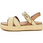 Natural Raffia/Cognac Nappa Leather