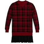 Edged Overcheck Holiday Red