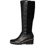 Black Wide Calf Leather