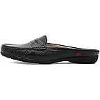 Black Tumbled Leather