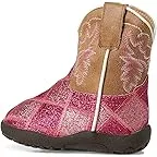 Pink/Light Pink Glitter Patchwork Vamp