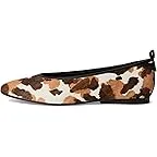 Brown Cow Print Calf Hair