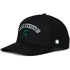 Black/Cotton Twill Dark Green 3d Embroidery