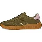 Olive/Pink Suede