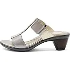 Silver Threads Leather/Radiant Gold Leather/Soft Silver Leather
