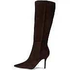 Dark Brown Suede