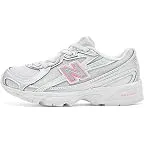 Silver Metallic/Signal Pink