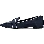 Navy Suede