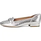 Silver Faux Leather
