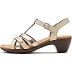 Light Beige/Gold Leather