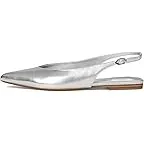 Silver Metallic Leather