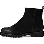 Black Nubuck Leather