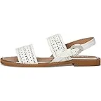 White Perf Faux Leather