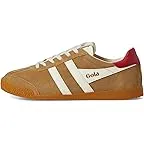 Caramel/Off-White/Deep Red