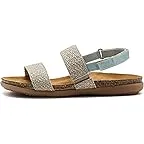 Sea Pearl Leather/Green Multi