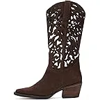Brown Suede Cutout