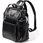 Black Croc Jacquard