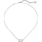 Rhodium/Iridescent Drusy