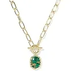 Gold Bronze Veined Green Malachite