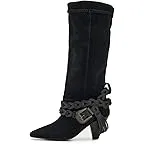 Faded Black Suede/Leather