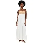 White Voile With Twisted Rope