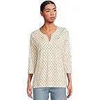 Cream/Classic Navy Dot