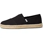 Black Recycled Cotton Slub Woven