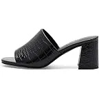 Black PU Croco