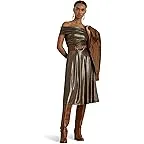 Dark Taupe Brown/Light Gold Fl