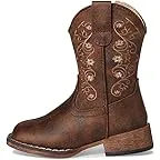 Vintage Brown Faux Leather Upper