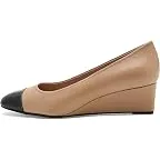 Tuscan Sand/Black Patent Leather