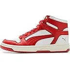 Puma White/Candy Apple/Puma Gold