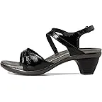 Black Crinkle Patent Leather