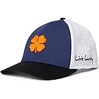 Navy/Black/White Laser Cut Orange 3d Clover