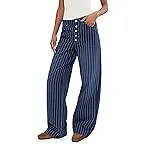 Indigo Pinstripe