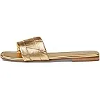 Gold Metallic Leather