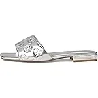 Silver Metallic Leather