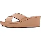 Beige Bisque Faux Patent