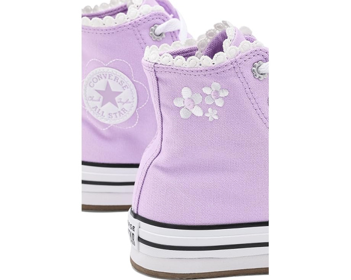Кроссовки Converse Chuck Taylor Eva Lift Platform с принтом Bubble Flowers для старших детей