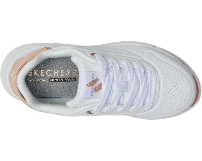 Кроссовки Skechers Uno Gen1 Shimmer Away с верхом из полиуретана