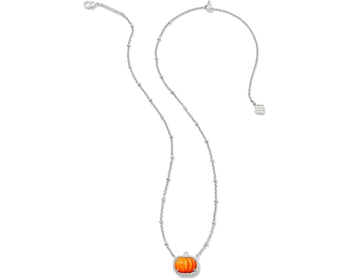 Подвеска Kendra Scott Pumpkin на короткой цепочке с тыквой